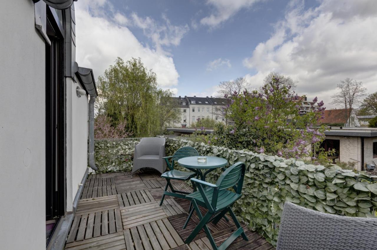 Air Boardinghouse Tulip Stockum, Zu Fuss - 3 Minuten Zur Messe Düsseldorf Exterior foto